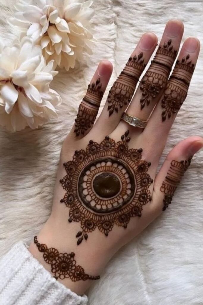 back mehndi design