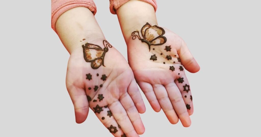 mehndi design for kids