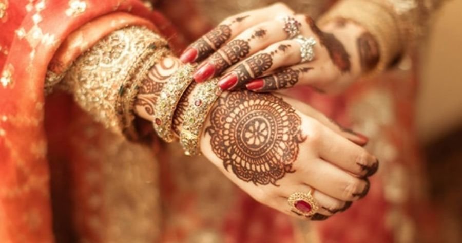 Tikki Mehndi Design