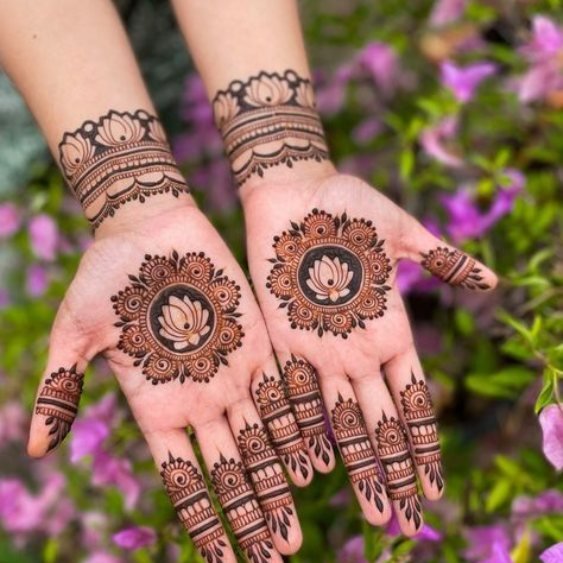 mandala design mehndi