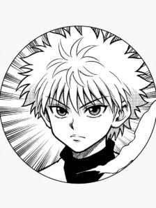 Killua manga pfp for social