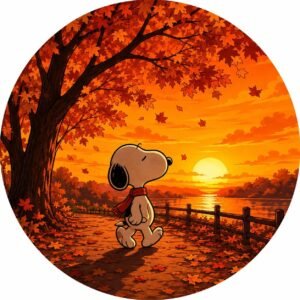 fall snoopy pfp orange sunset walk fall snoopy pfp orange sunset walk