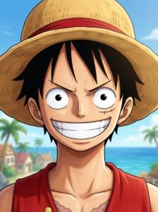 4K Luffy Profile Picture