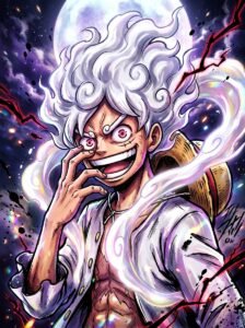 Cool Luffy PFP Gear 5