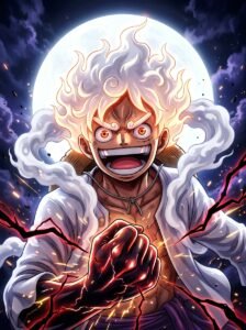 Cool Luffy PFP Gear 5